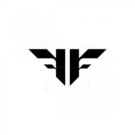 design de logotipo ff ff minimal logo design  res stock photography