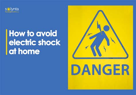 How to avoid electric shock at home! - Solynta Energy