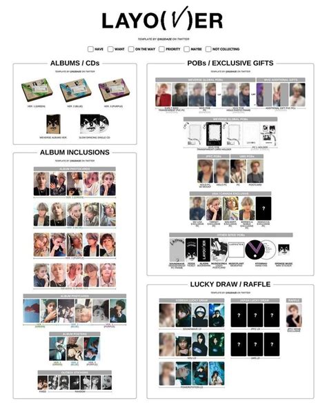 Pin By Sylgia On Bts Cd Card Templates Photocard