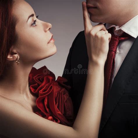 Elegant Couples In The Tender Passion Stock Image Image 23541307