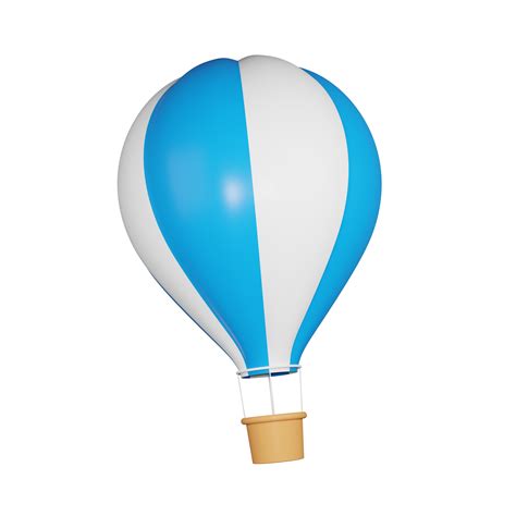 Hot Air Balloon 3d Icon 23265463 PNG
