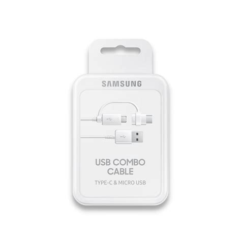 Samsung USB Combo Cable (Type C + Micro USB) | Thunder Match