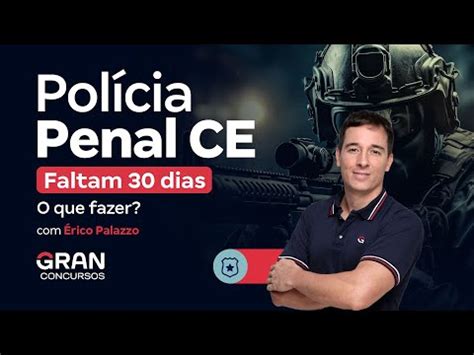 Concurso Pol Cia Penal Pr Banca Definida Plano De Estudos Pr Edital