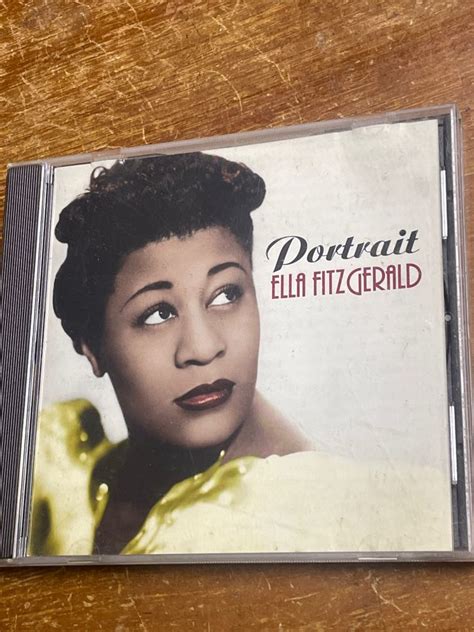 Ella Fitzgerald Portrait Hobbies Toys Music Media CDs DVDs On