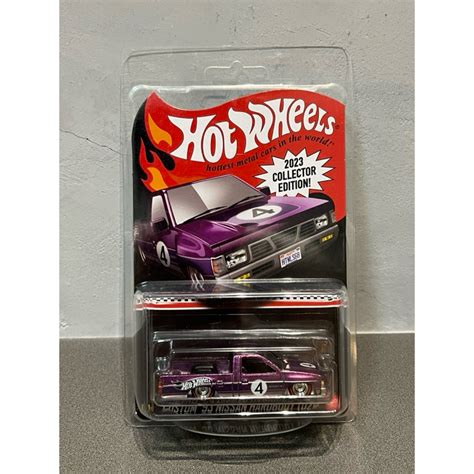 限量黑卡 Hot Wheels Collector Edition 風火輪 Nissan Hardbody 膠胎 蝦皮購物