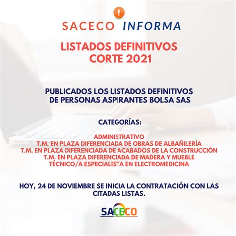 LISTADOS DEFINITIVOS CORTE 2021 ADMINISTRATIVO SACECO