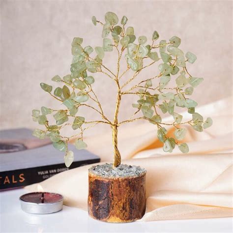 Green Aventurine Crystal Tree Buy Online Feng Shui Healing Crystal