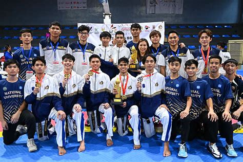 Uaap Nu Nazareth Claims Breakthrough Taekwondo Crown Abs Cbn News