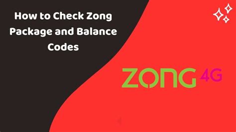 How To Check Zong Package And Balance Codes Brandrope Blog