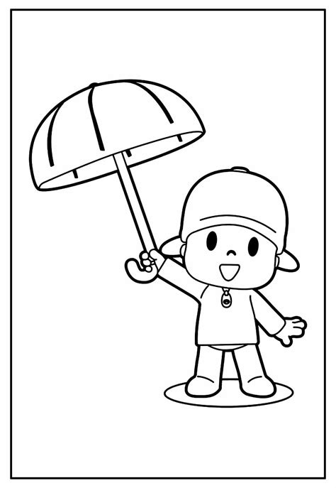 Desenhos Do Pocoyo Para Imprimir E Colorir Pinte Online