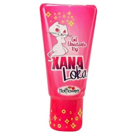 Gel Lubrificante Intimo Feminino Xana Loka g Hot Flowers Produtos Eróticos Para Mulheres SEX