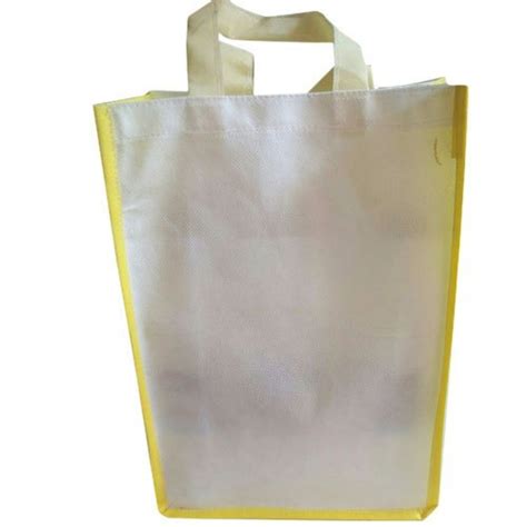 Plain 160 GSM Loop Handle Non Woven Bag Capacity 10kg At Rs 15 Piece