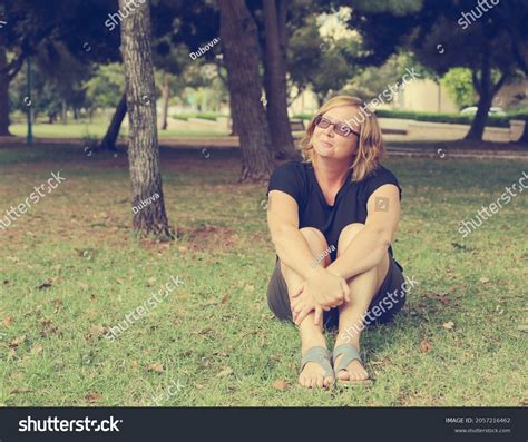 Portrait Natural Mature Woman Outdoor Stock Photo 2057216462 Shutterstock