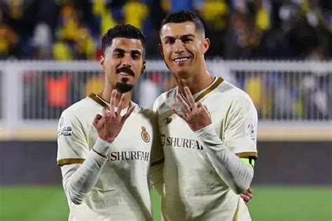 Reaksi Cristiano Ronaldo Usai Cetak Hat Trick Lagi Untuk Al Nassr