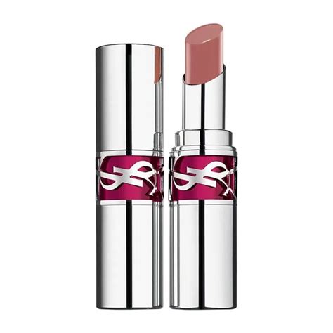 Son Dưỡng Yves Saint Laurent YSL Loveshine Candy Glaze Showcasing Nude Màu Cam Nude Đất Vua
