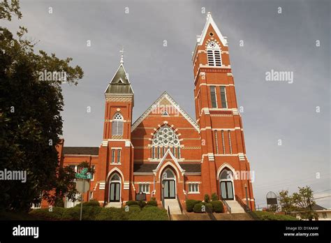 First Baptist Church Of Christ Macon Georgia Stock Photo Alamy