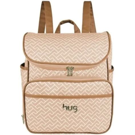 Mochila Maternidade Xodó Nude U Hug Baby MadeiraMadeira
