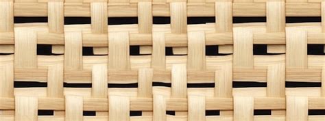 Seamless Realistic Bamboo Basket Weave Repeat Pattern Wooden Wicker