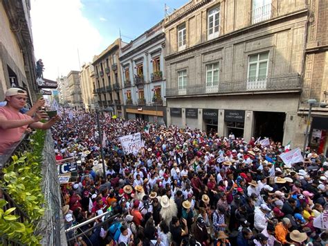 Caballito Expr S Y La Cifra De Asistentes De La Marcha De Amlo