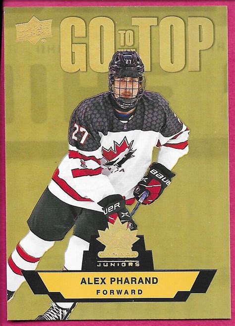 Upper Deck Ud Team Canada Juniors Go To The Top You Pick From