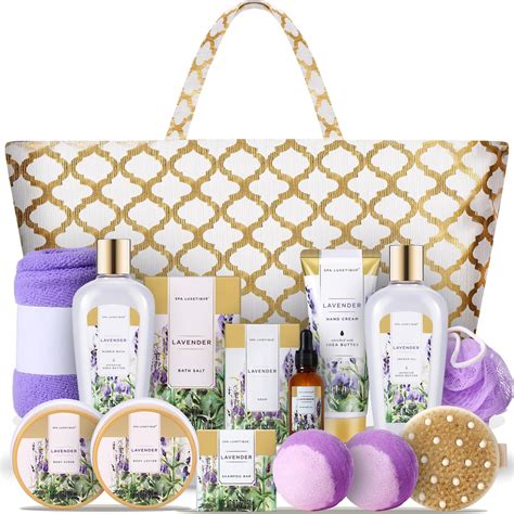 gifts  women spa luxetique pcs lavender spa luxetique gifts set
