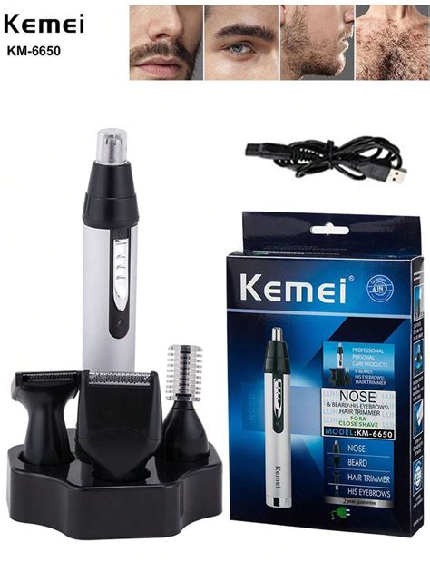 Kemei Tondeuse Cheveux Pour Le Nez Et Les Oreilles Multifonctionnelle