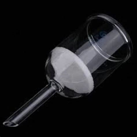 Borosilicate Glass Sintered Buchner Funnel For Chemical Laboratory At