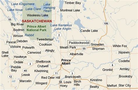 Paddockwood Saskatchewan Area Map And More