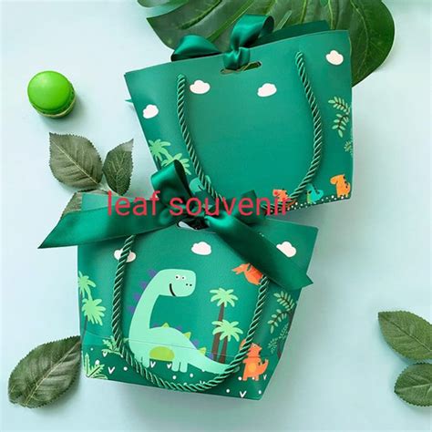 Jual Paper Bag Ulang Tahun Anak Dino Dinosaurus Goodie Bag Ultah