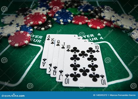 ROYAL FLUSH, POKER stock photo. Image of jack, addiction - 140595372