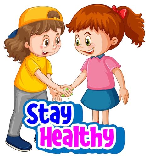 healthy child clip art