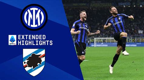 Inter Milan Vs Sampdoria Extended Highlights Serie A Cbs Sports