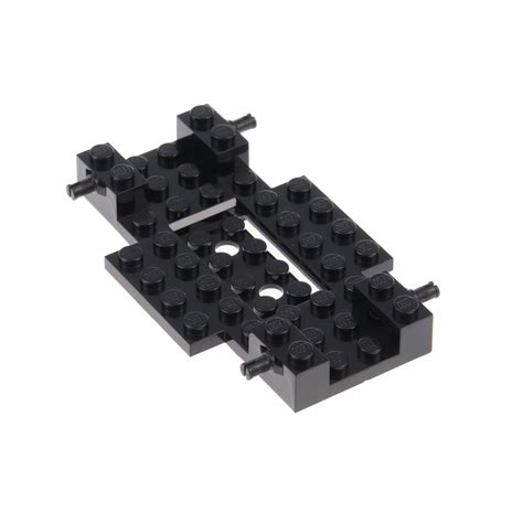 1x Lego Fahrgestell 6x10x1 schwarz LKW Auto Chassis 6285534 65202