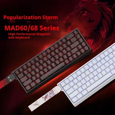 Jual Madlions MAD60 68 HE Magnetic Switch Keyboard Hot Swap 61 68 Key Wired Esports Gaming
