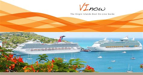 U.S. Virgin Islands Cruise Ship Schedule