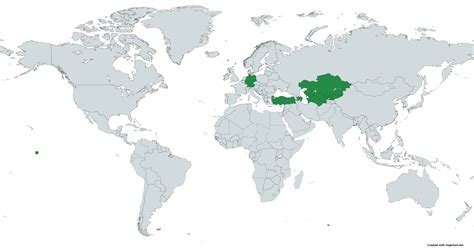 Map of the Turkish World : r/2balkans4You