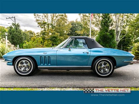 1966 Corvette Convertible Nassau Blue