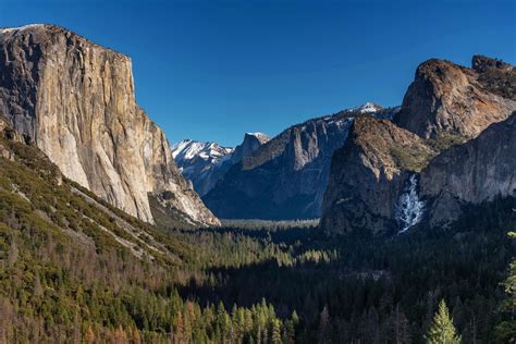 4K, USA, Parks, Mountains, Forests, Scenery, Yosemite, Clouds, Crag, HD