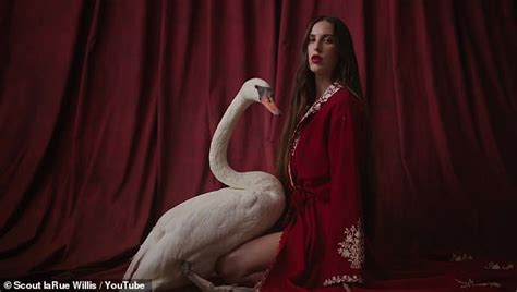 Demi Moore And Bruce Willis Daughter Scout LaRue Willis Goes NAKED In Her New Music Video