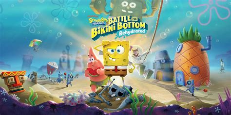 SpongeBob Squarepants Battle For Bikini Bottom Rehydrated PS4