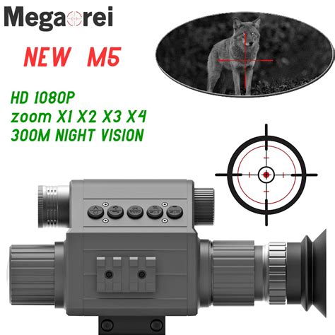 Megaorei M Digital Day And Night Vision Hunting Rifle Scope Hd P