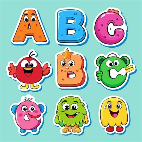 Funny Sticker Collection Premium Ai Generated Vector