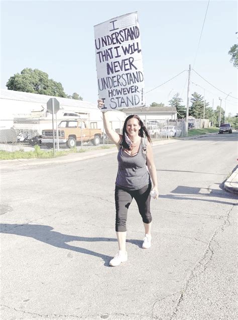 'No longer silent:' Anderson protest spotlights police-community