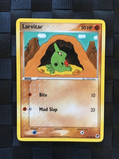 Larvitar Common Ex Dragon Frontiers Pokeverden Dk