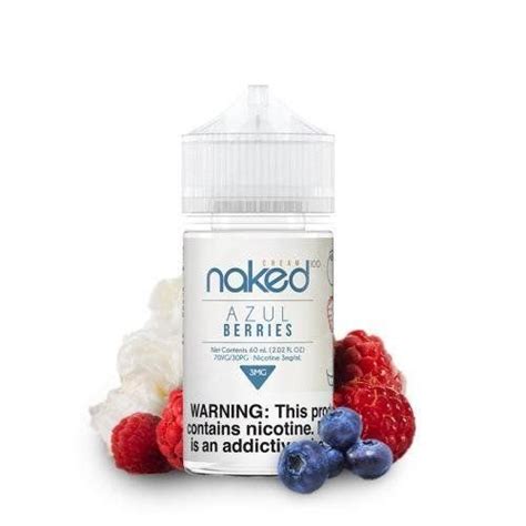 Naked Azul Berries Mirtilo Framboesa E Creme La Puff Store A Melhor Vape Shop