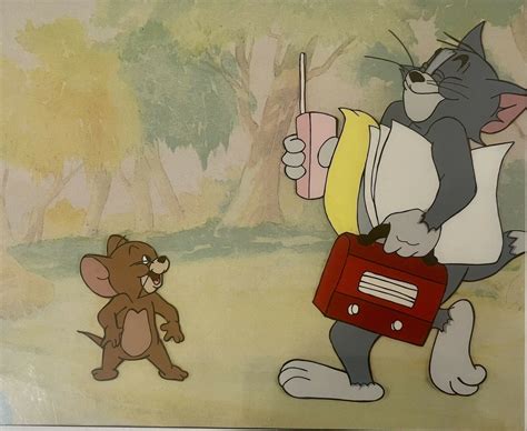 Tom and Jerry “Cat Napping “ 1951 Animation Cel | eBay in 2022 | Tom ...