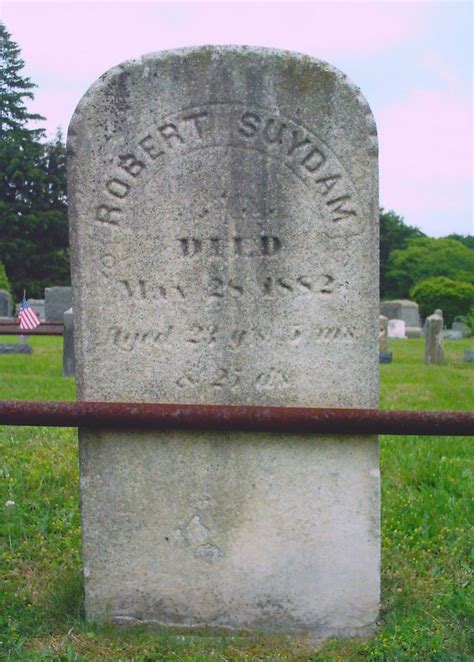 Robert Suydam 1858 1882 Find A Grave Memorial