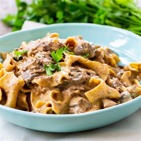 Slow Cooker Beef Stroganoff Spicy Southern Kitchen