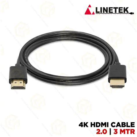 LINETEK 4K HDMI CABLE 2 0V 3MTR