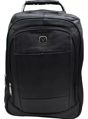 Mochila Ejecutiva Impermeable Victtoria Voice Para Hombre Color Negro